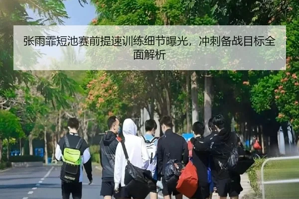 张雨霏短池赛前提速训练细节曝光，冲刺备战目标全面解析